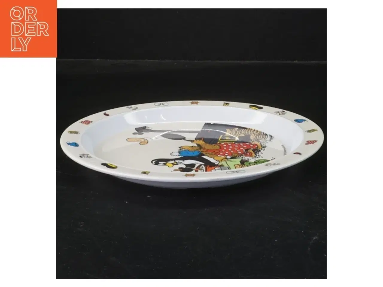 Billede 2 - Rasmus Klump melamin tallerken (str. Ø 22 cm)