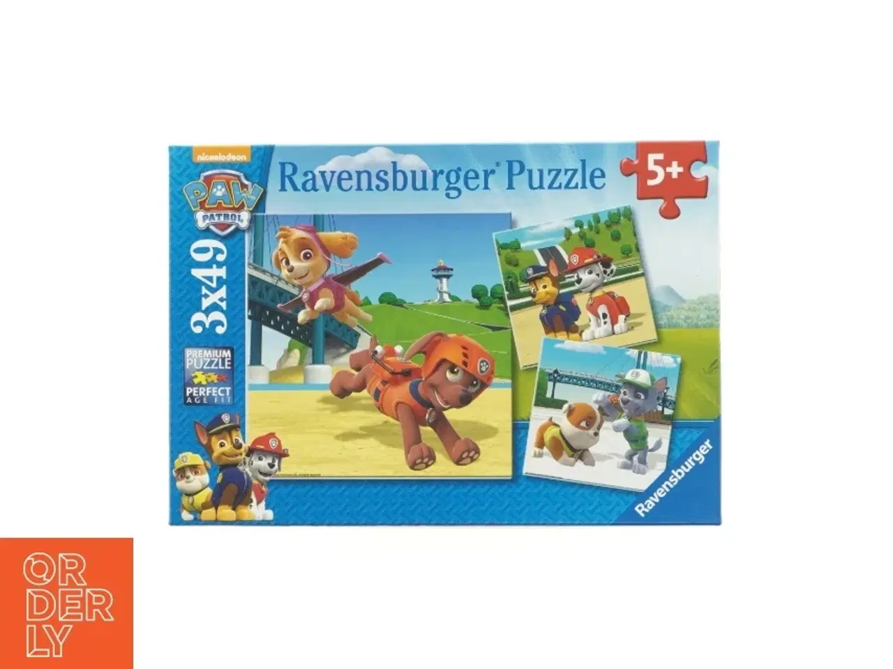 Billede 1 - Paw Patrol puslespil fra Ravensburger (str. 21 x 21 cm)