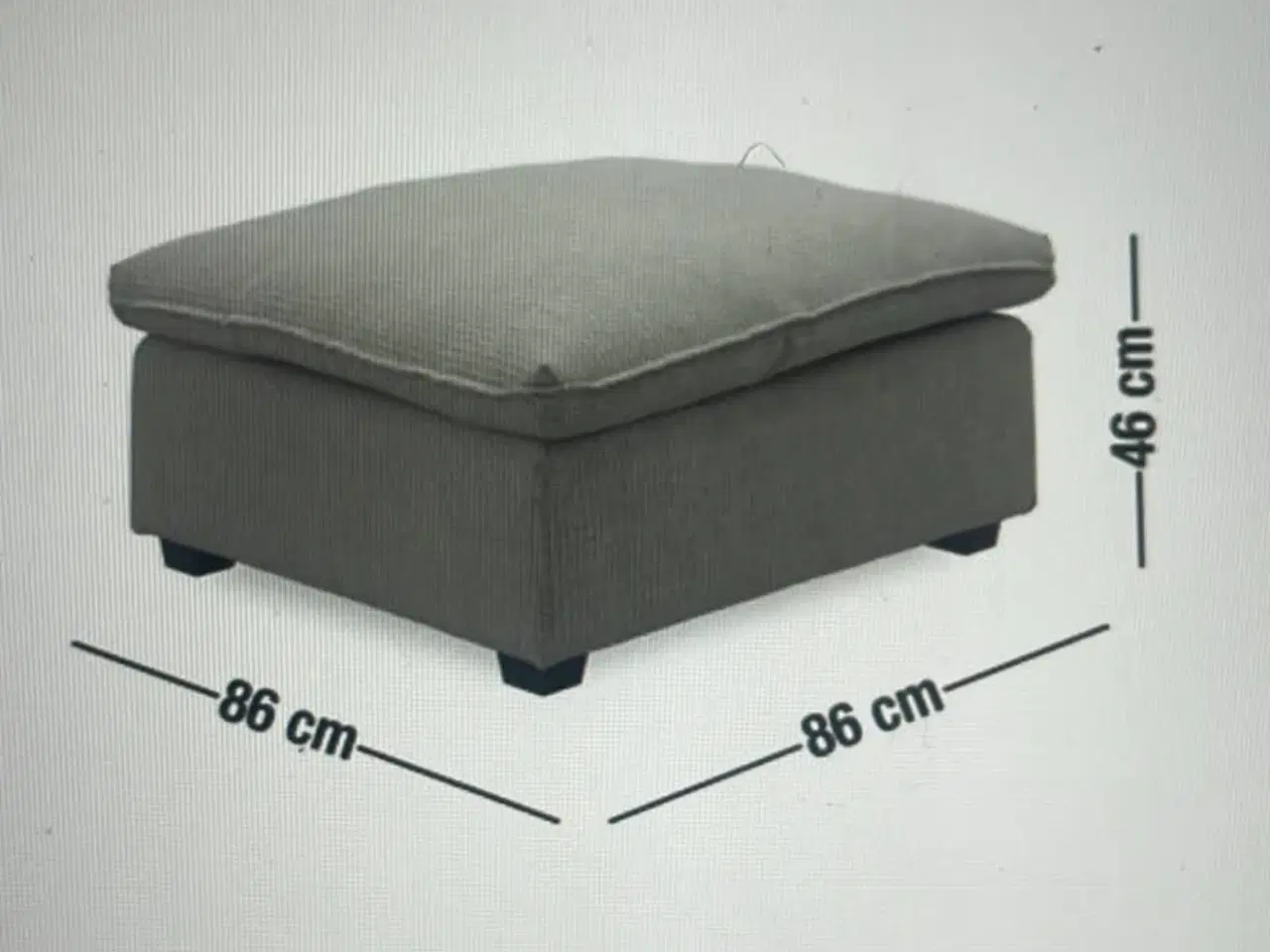 Billede 6 - ILVA HEAVEN sofa med chaiselong og puf 