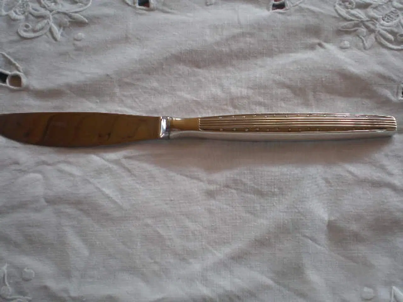 Billede 1 - Diverse knive i sølvplet.