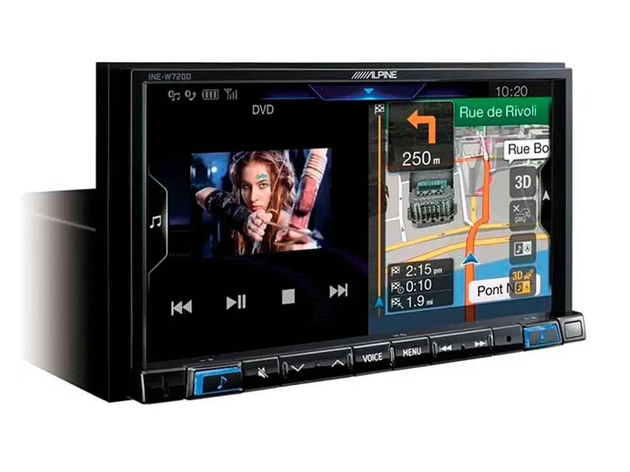 Billede 1 - Alpine INE-W720D 2-DIN multimedia nav