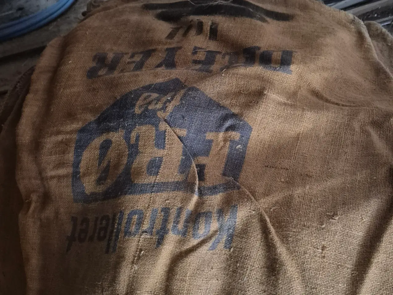 Billede 5 - Gamle kornsække / jutesække – retro / dekoration