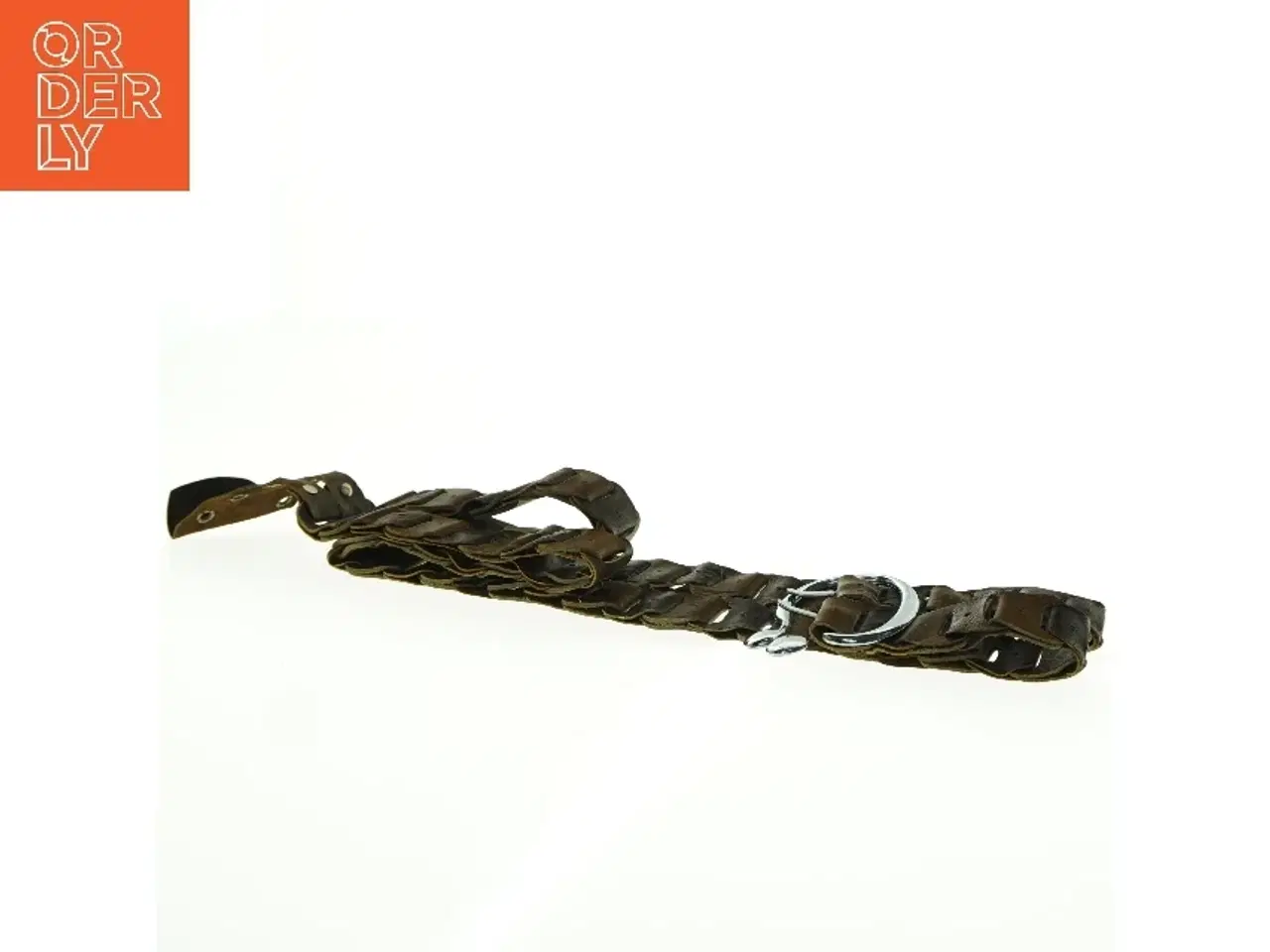 Billede 3 - Vintage flettet bælte (str. 96 cm)