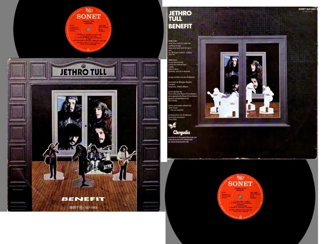 Billede 4 - Jethro Tull I-III vinyl