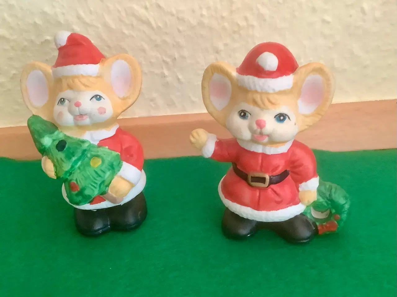 Billede 4 - Vintage julemus figurer.
