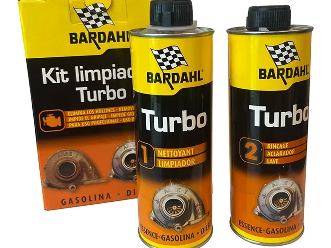 Billede 1 - Bardahl Turbo Rensesæt til turboladere 2X500 Ml.