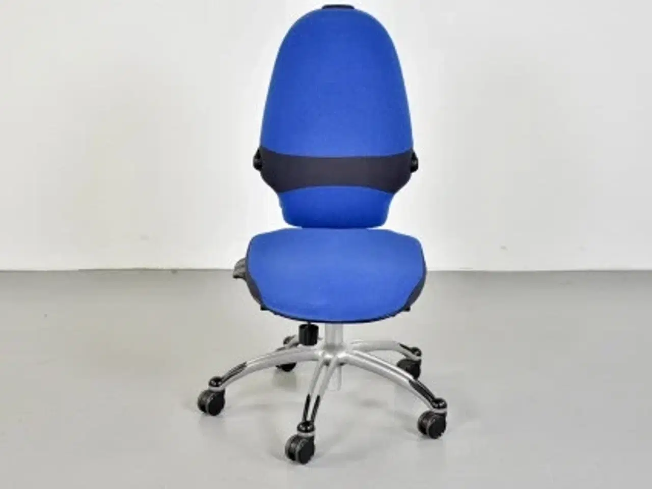 Billede 1 - Rh extend kontorstol med blå polster