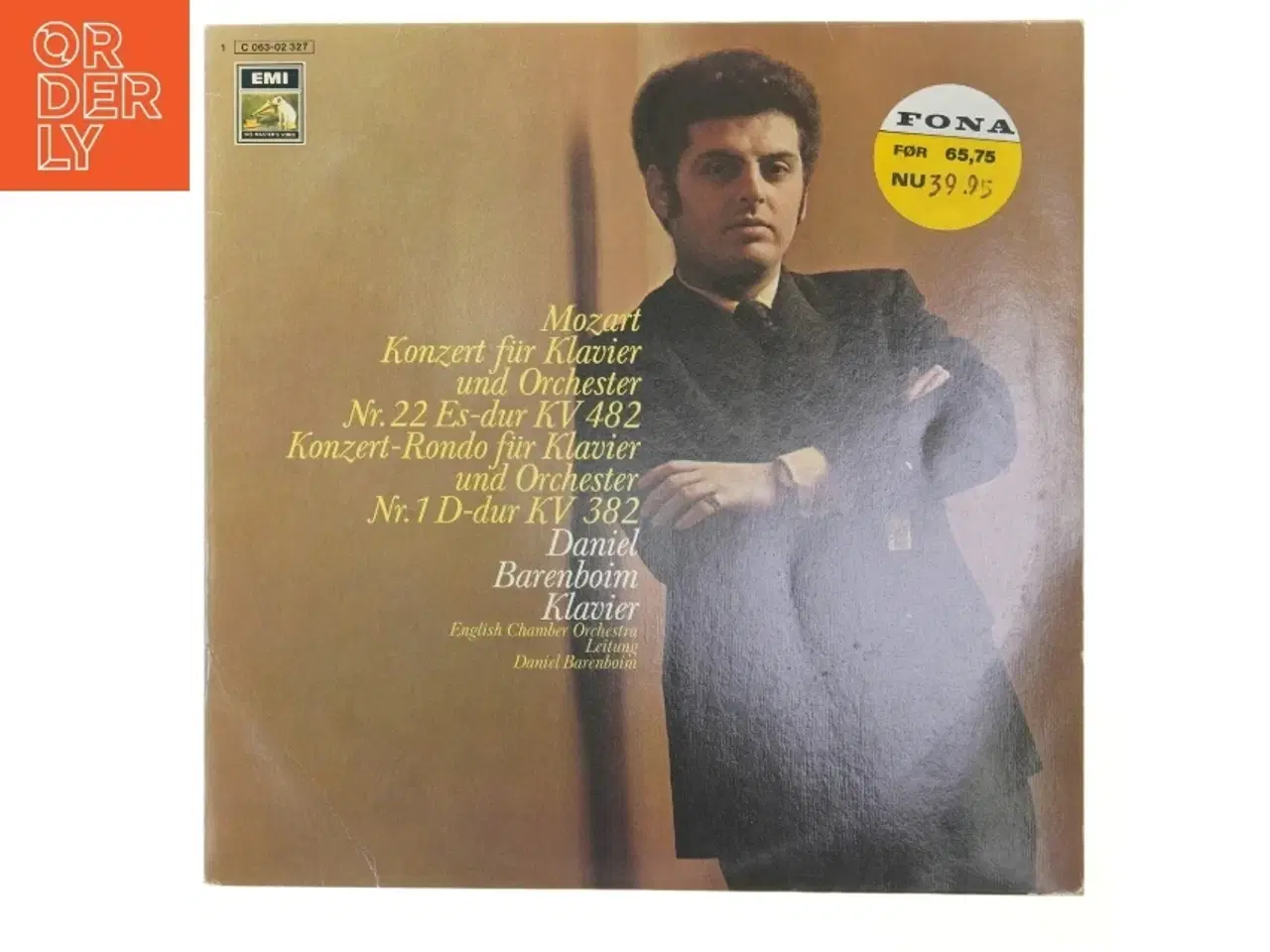 Billede 1 - Mozart Koncert for Klavier og Orkester LP fra EMI Electrola