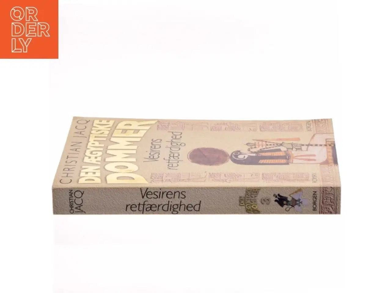 Billede 2 - Den ægyptiske dommer. Bind 1, Den skændede pyramide af Christian Jacq (Bog)