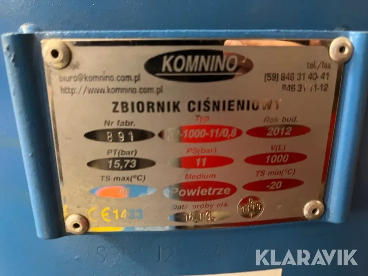 Billede 9 - Kompressorer Shamal TK 15KW