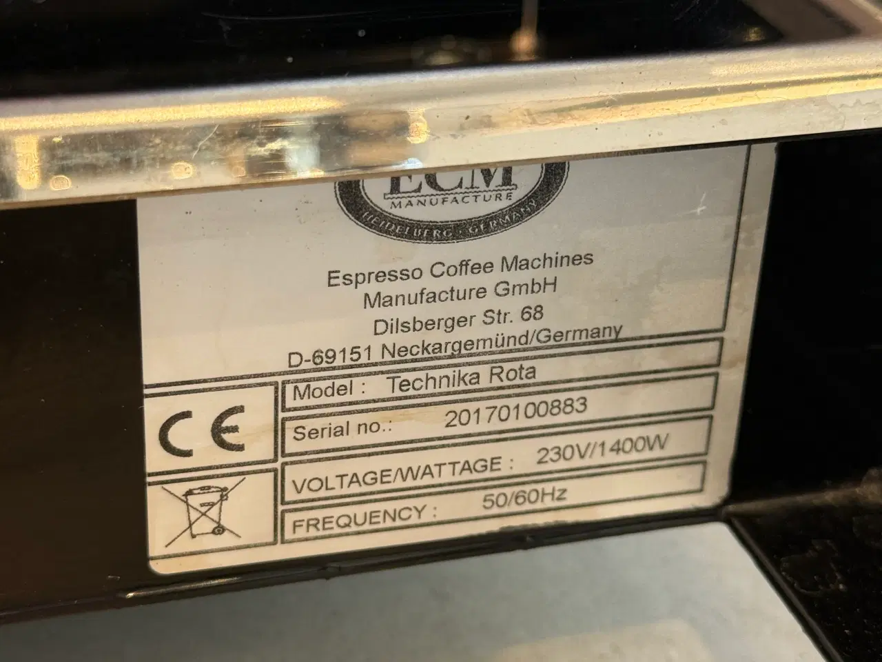 Billede 5 - ECM Technika IV Profi – velholdt kvalitets-espress
