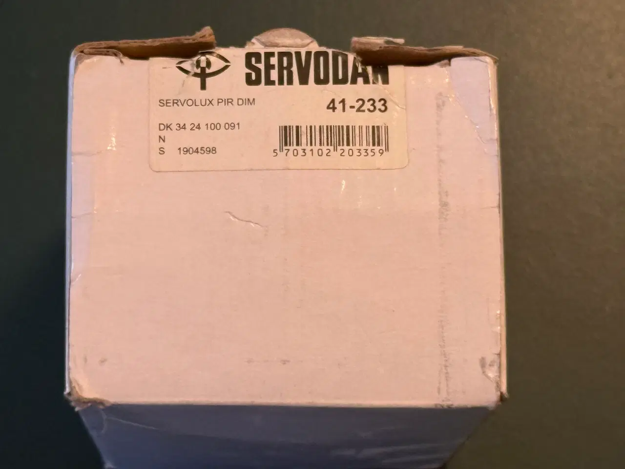 Billede 1 - Sensor med lysdæmper