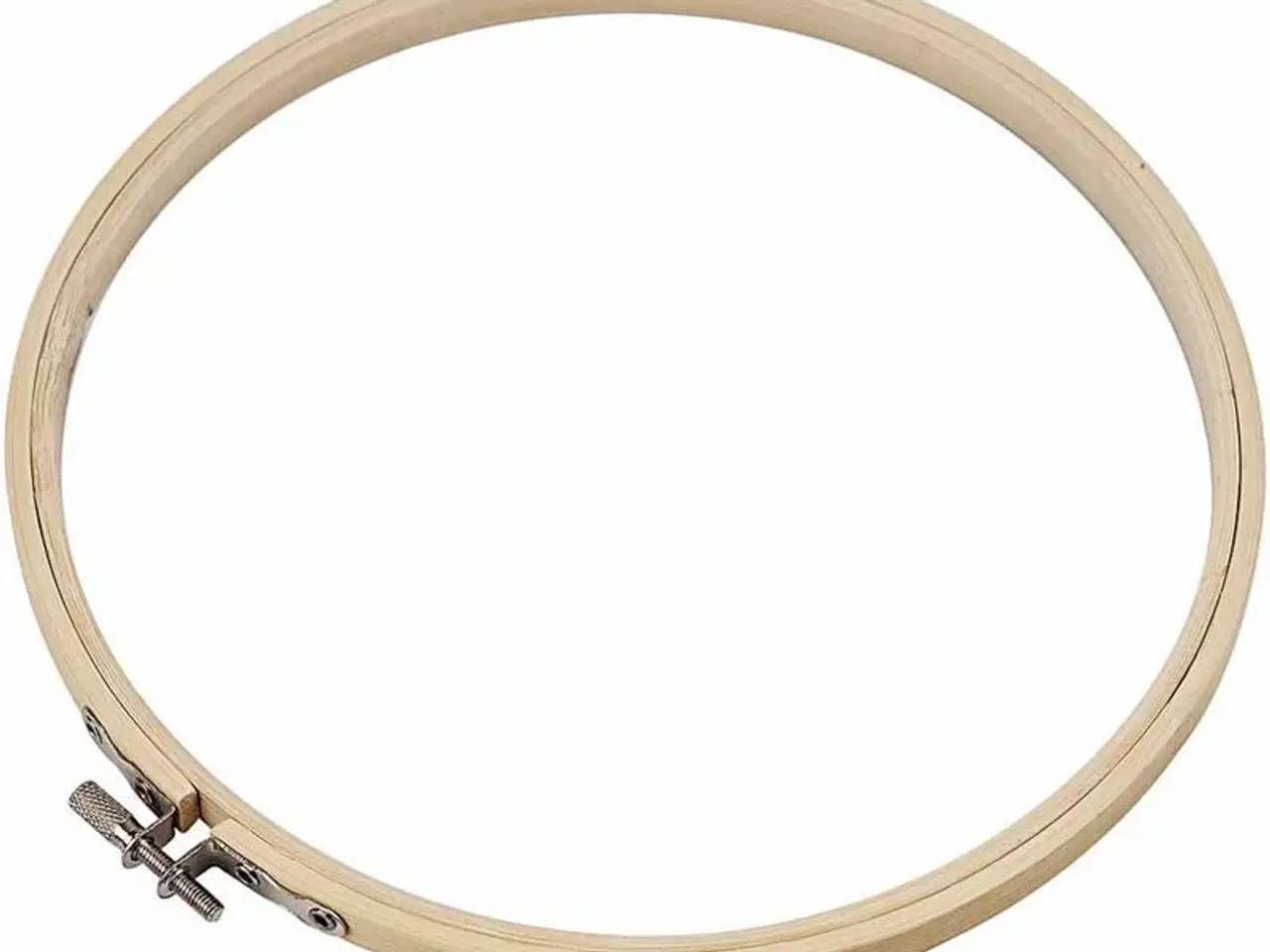 Billede 1 - Broderiramme 20 cm - Holdbar og praktisk til håndarbejde