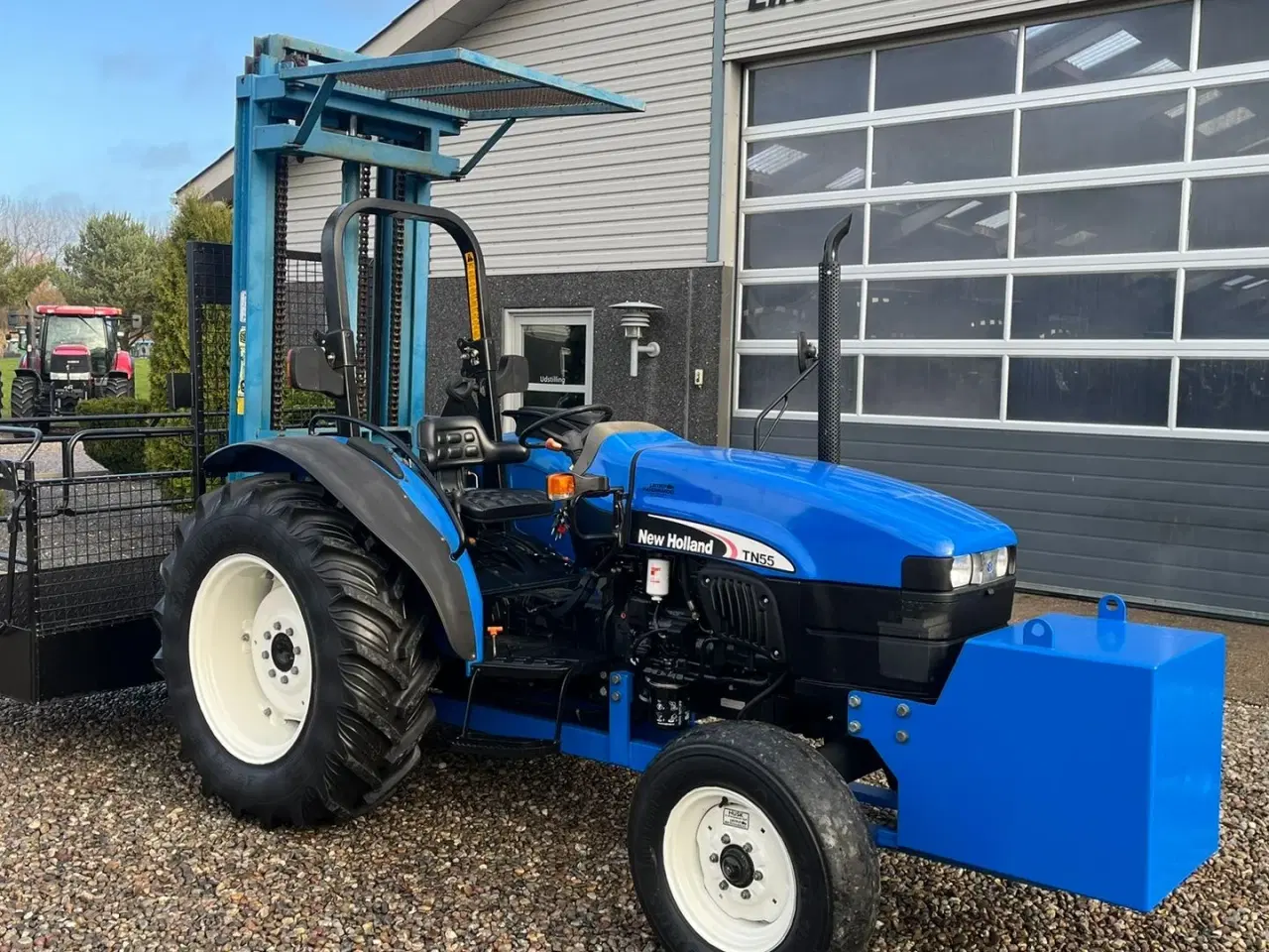 Billede 15 - New Holland TN55D Med Byggelift