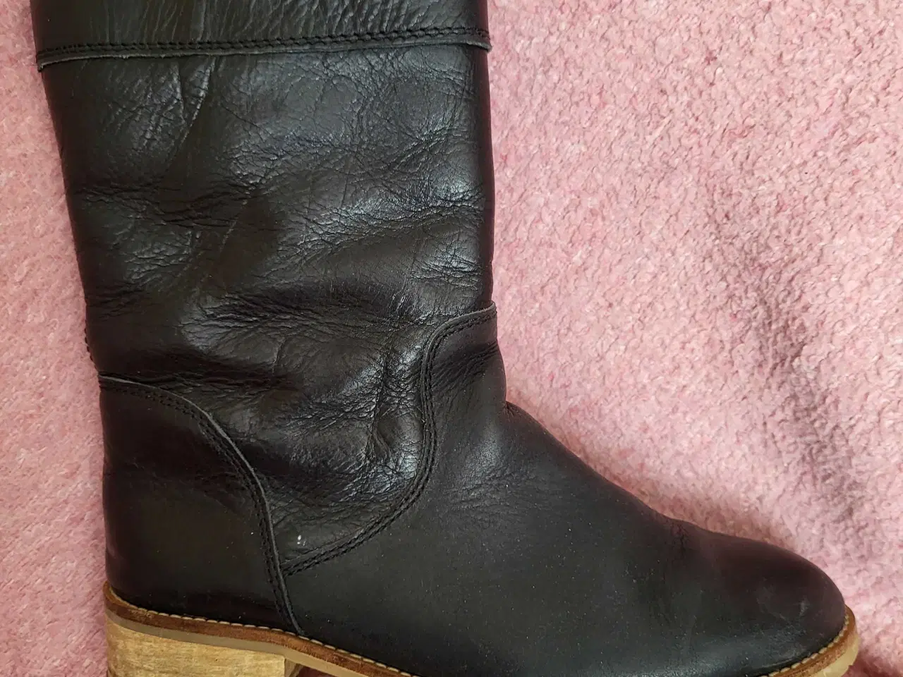 Billede 1 - Samsøe & Samsøe støvler m plysfoer