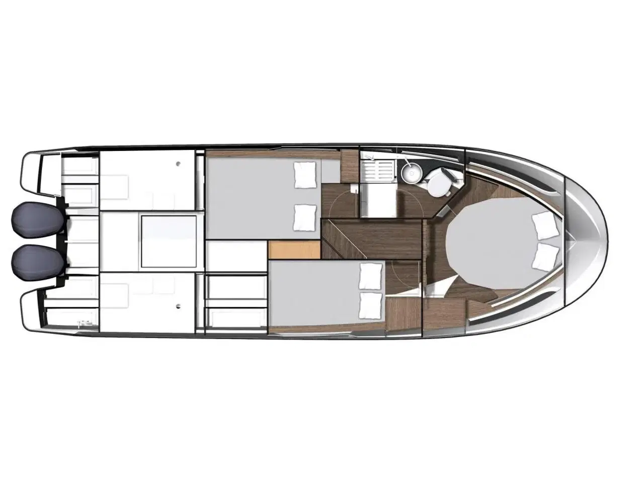 Billede 31 - Jeanneau Merry Fisher 1095 Cruiser M/2X300 HK Yamaha og Udstyr