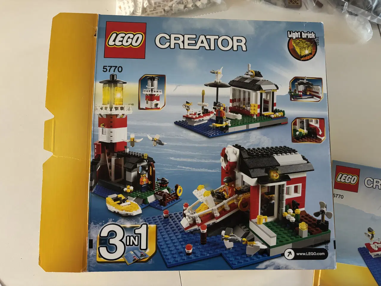 Billede 2 - 5770 LEGO Creator 3 in 1 .  fyrtårnsøen. 