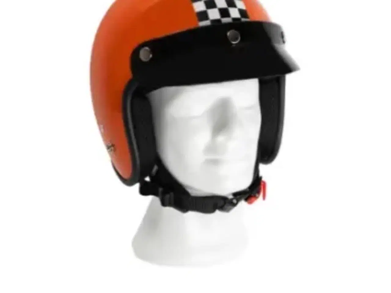 Billede 1 - Styrthjelm orange retro str M