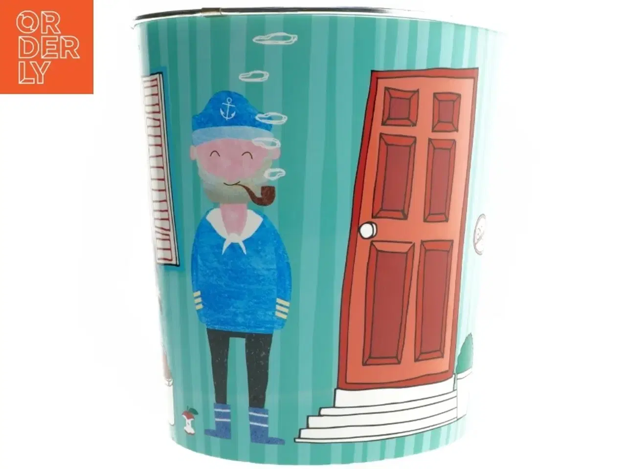 Billede 1 - Sonja fra Saxogade affaldsspand (str. Ø 25 cm længde 26 cm)