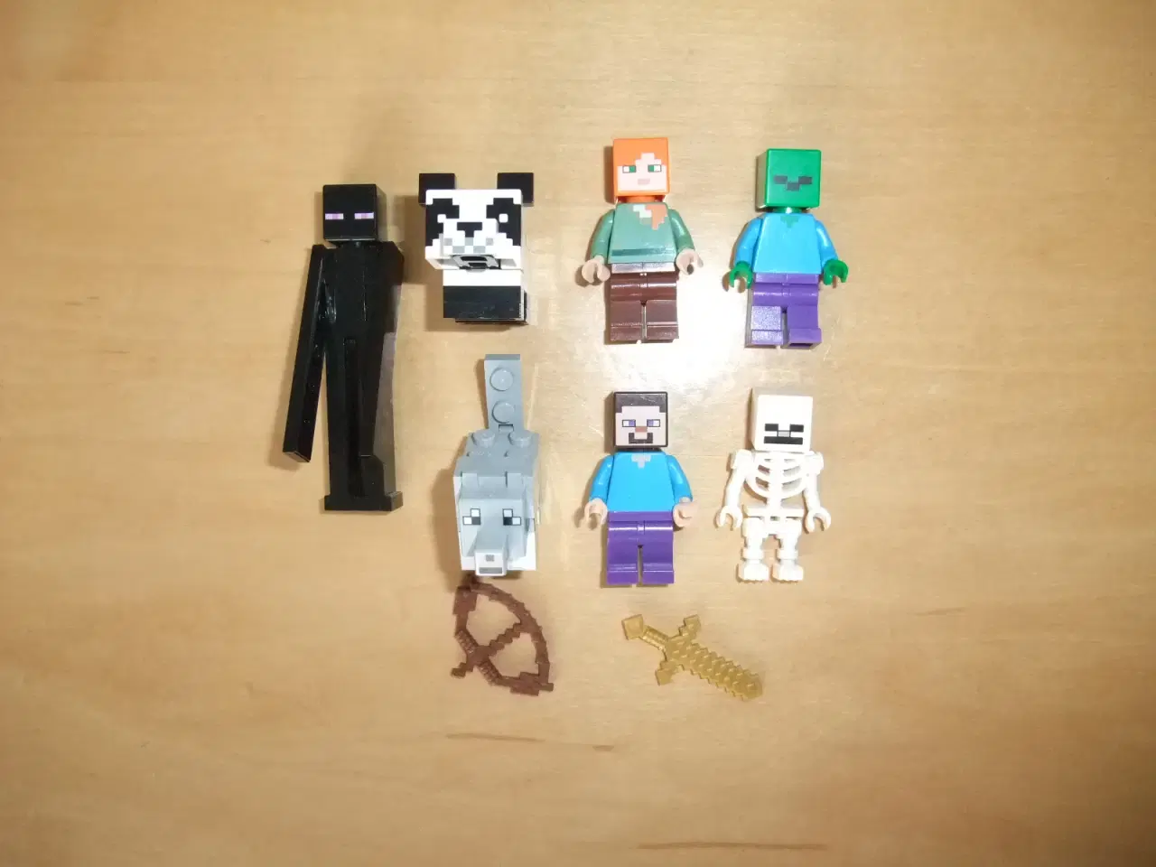 Billede 1 - Lego Minecraft Figurer+Tilbehør