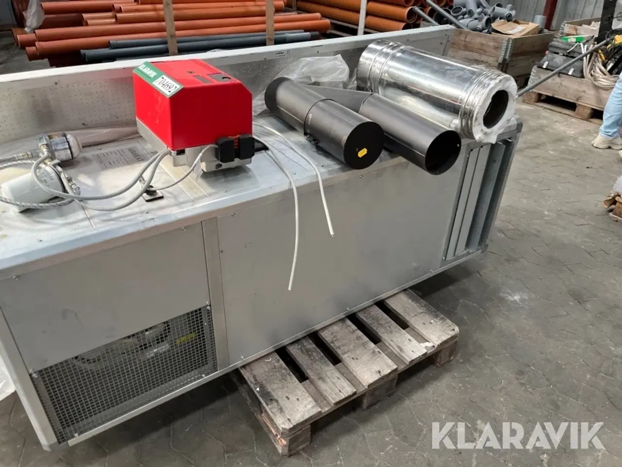 Billede 8 - Kalorifere oliefyr Airheat AV-50 Med solcelle panel