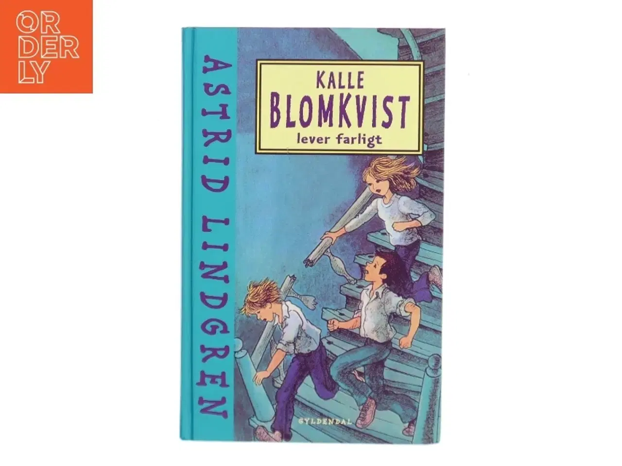 Billede 1 - Kalle Blomkvist lever livet farligt af Astrid Lindgren (Bog)