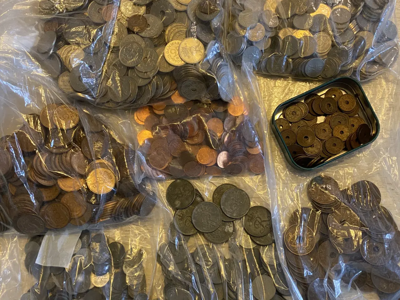 Billede 1 - 6 kg gamle mønter