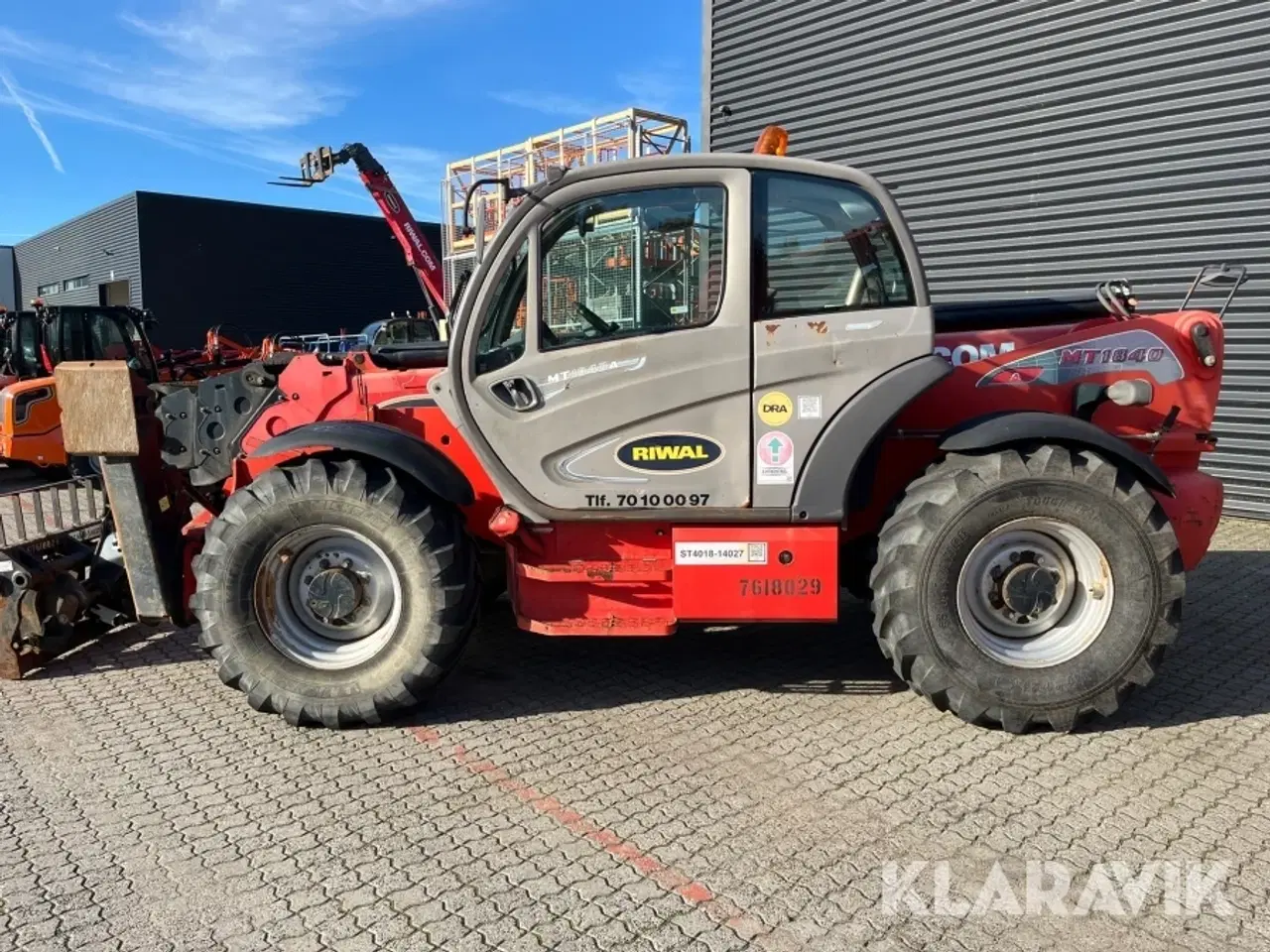 Billede 5 - Teleskoplæsser Manitou MT1840A ST3B
