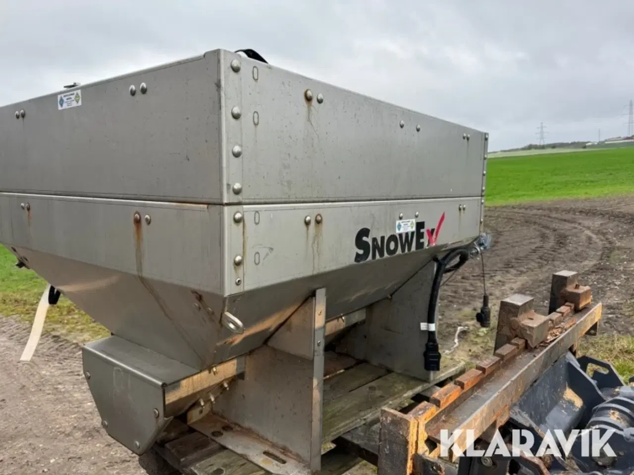 Billede 2 - Saltspreder til ladbil SnowEx Helixx 12140 915 Liter