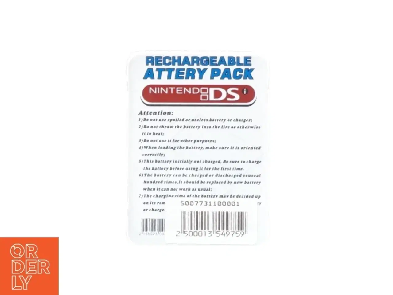 Billede 3 - Batteritid til Nintendo DS (3,7 V 840 mAh)