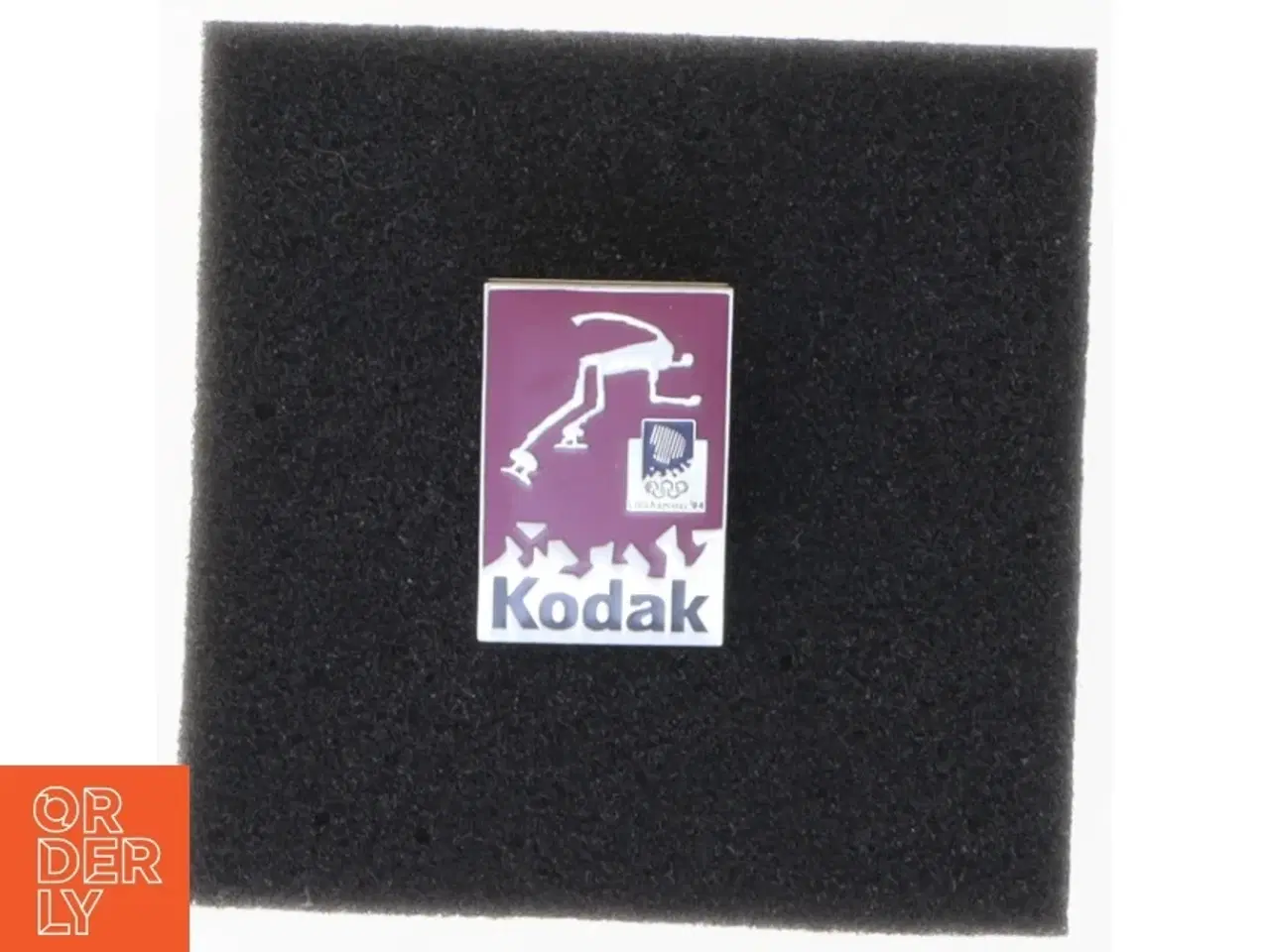 Billede 1 - Lillehammer 1994 Olympiske Lege Kodak Sponsor Pin (str. 3 x 2 cm)