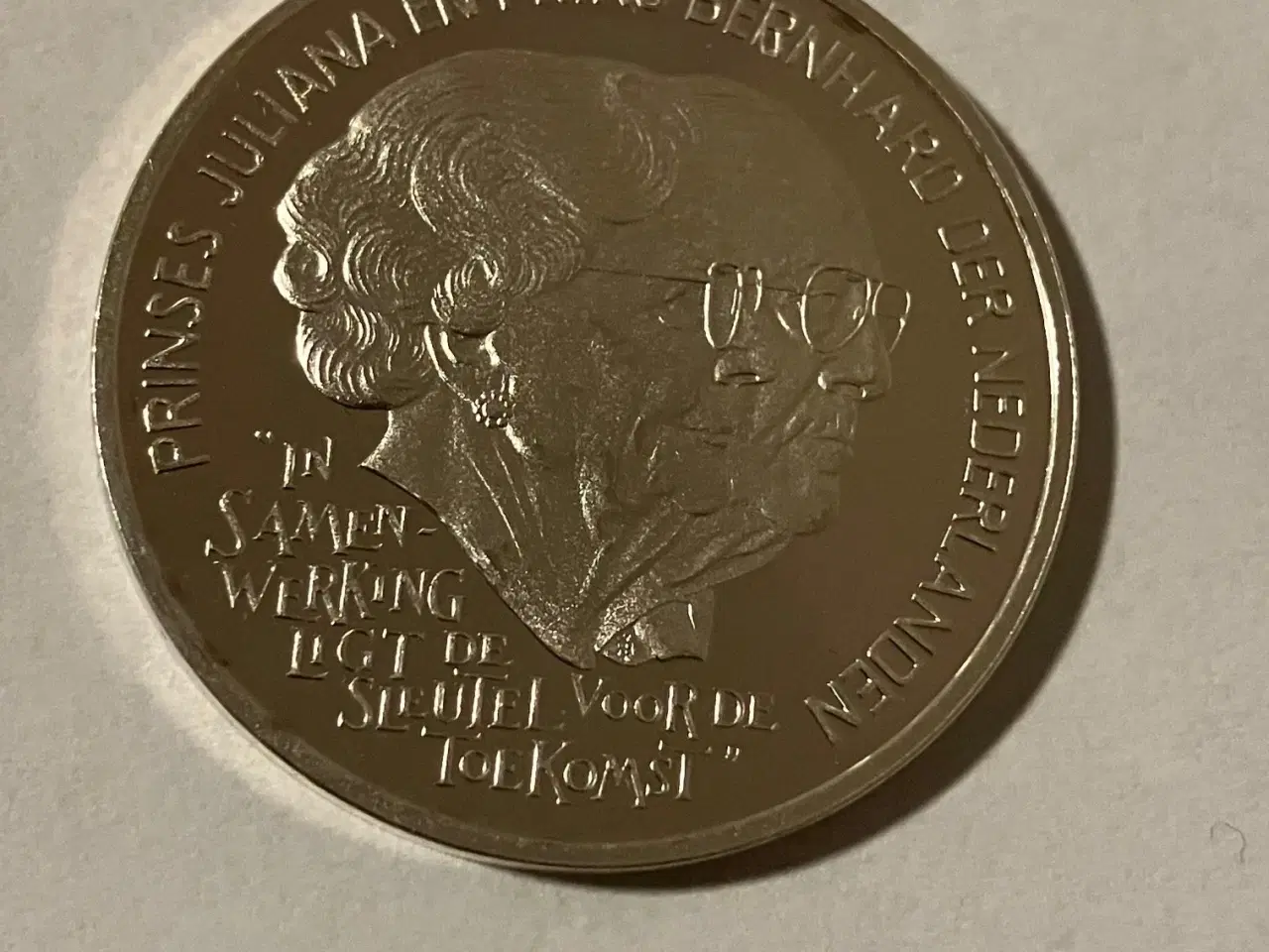 Billede 1 - 25 ECU - Beatrix 85th Birthday of Queen Mother - Silver - Netherlands