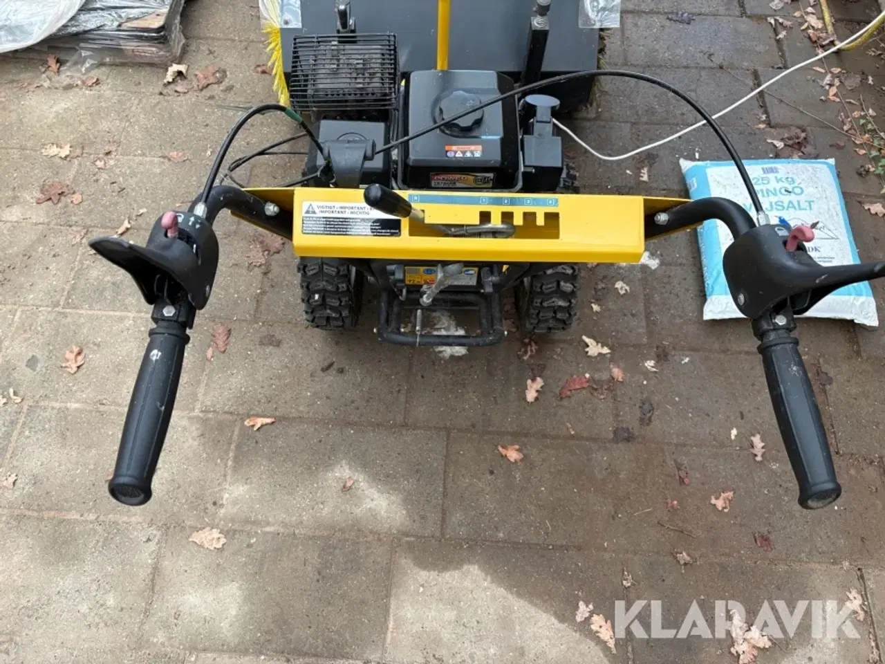 Billede 12 - Fejemaskine med Sneslynge Texas Combi 800TGE