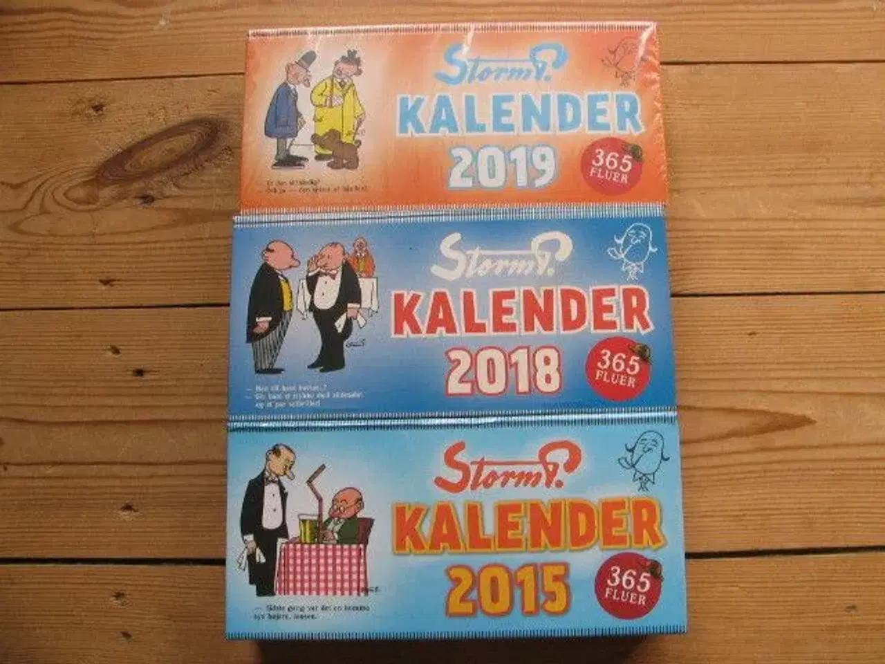 Billede 1 - Storm P. kalendere 2015+2018+2019