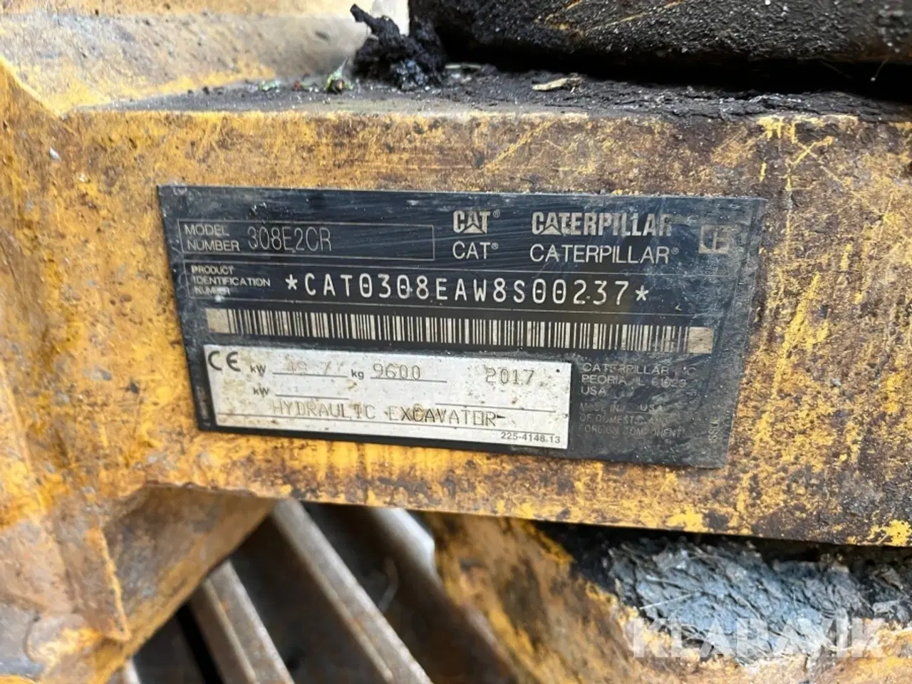 Billede 5 - Gravemaskine Caterpillar 308E2 CR