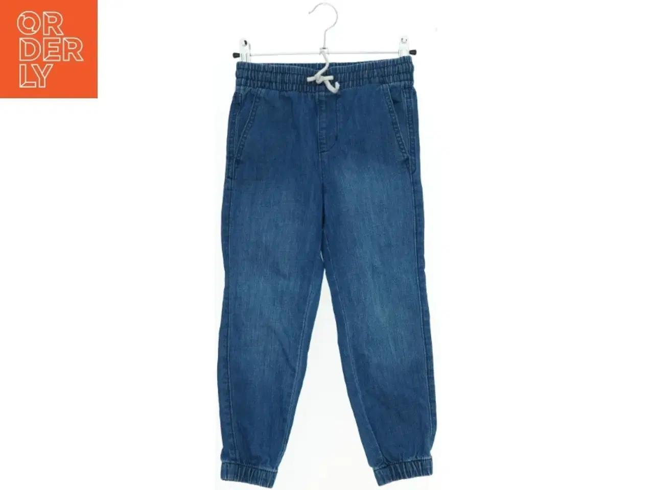 Billede 1 - Blå joggers/jeans fra H&M  (str. 116)