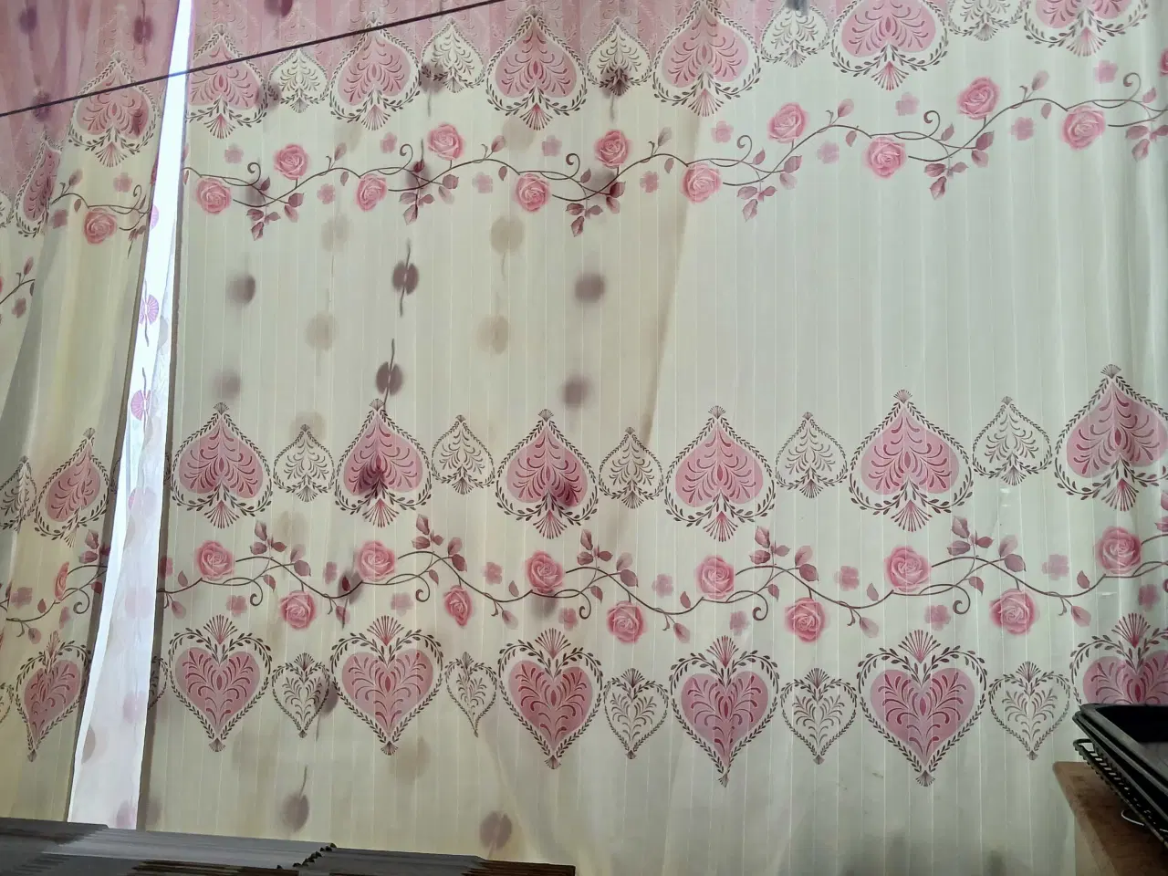 Billede 2 - Smukke Mønstret Gardiner ✨️
