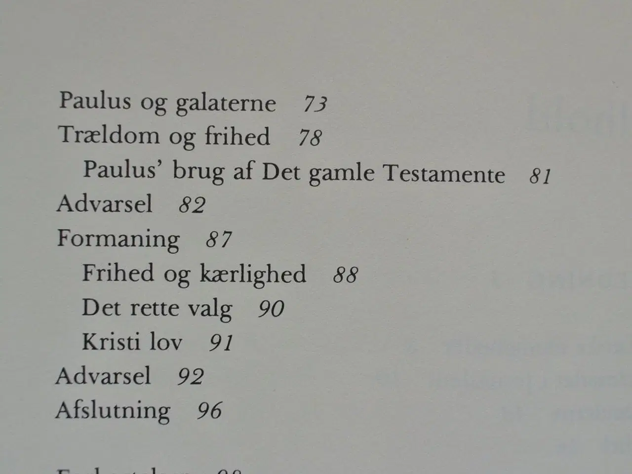 Billede 3 - galaterbrevet fortolket , af niels hyldahl, emne: 