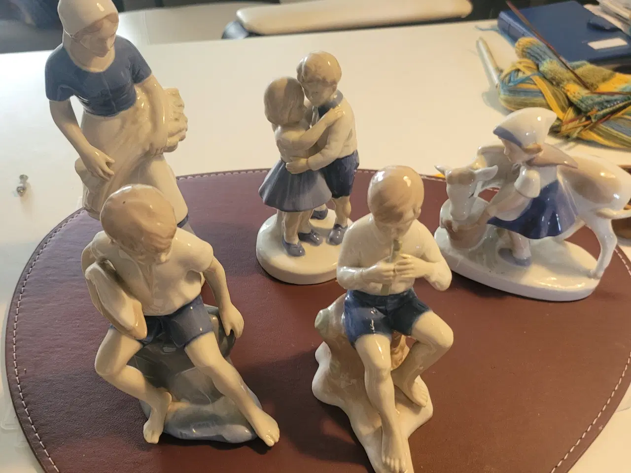 Billede 3 - Saksen porcelæn figur 9 stk 