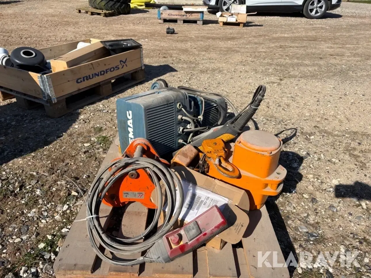 Billede 4 - Kæde taljer 2 styk Demag