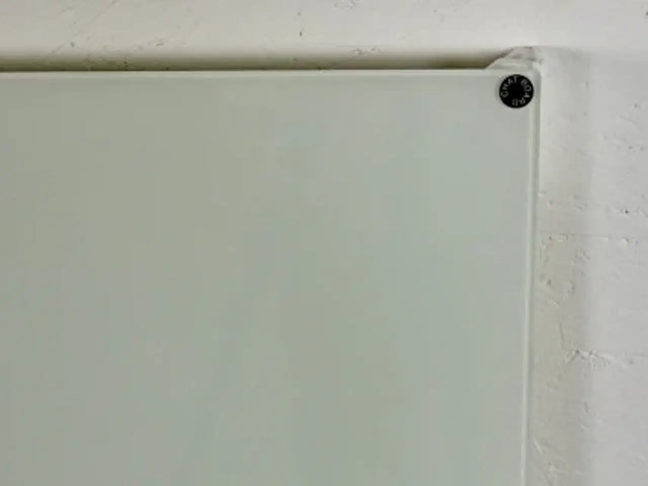 Billede 1 - Chat board glastavle i opal hvid