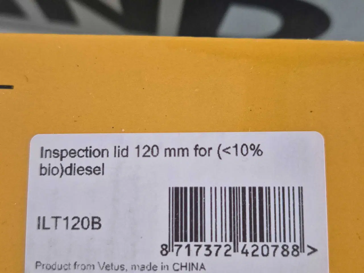 Billede 5 - Inspektionsport ø120 til brændstoftank