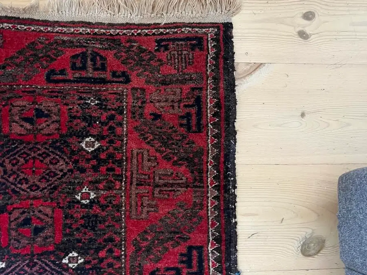 Billede 5 - Ægte tæppe, fra Iran mål 100 x 180 cm