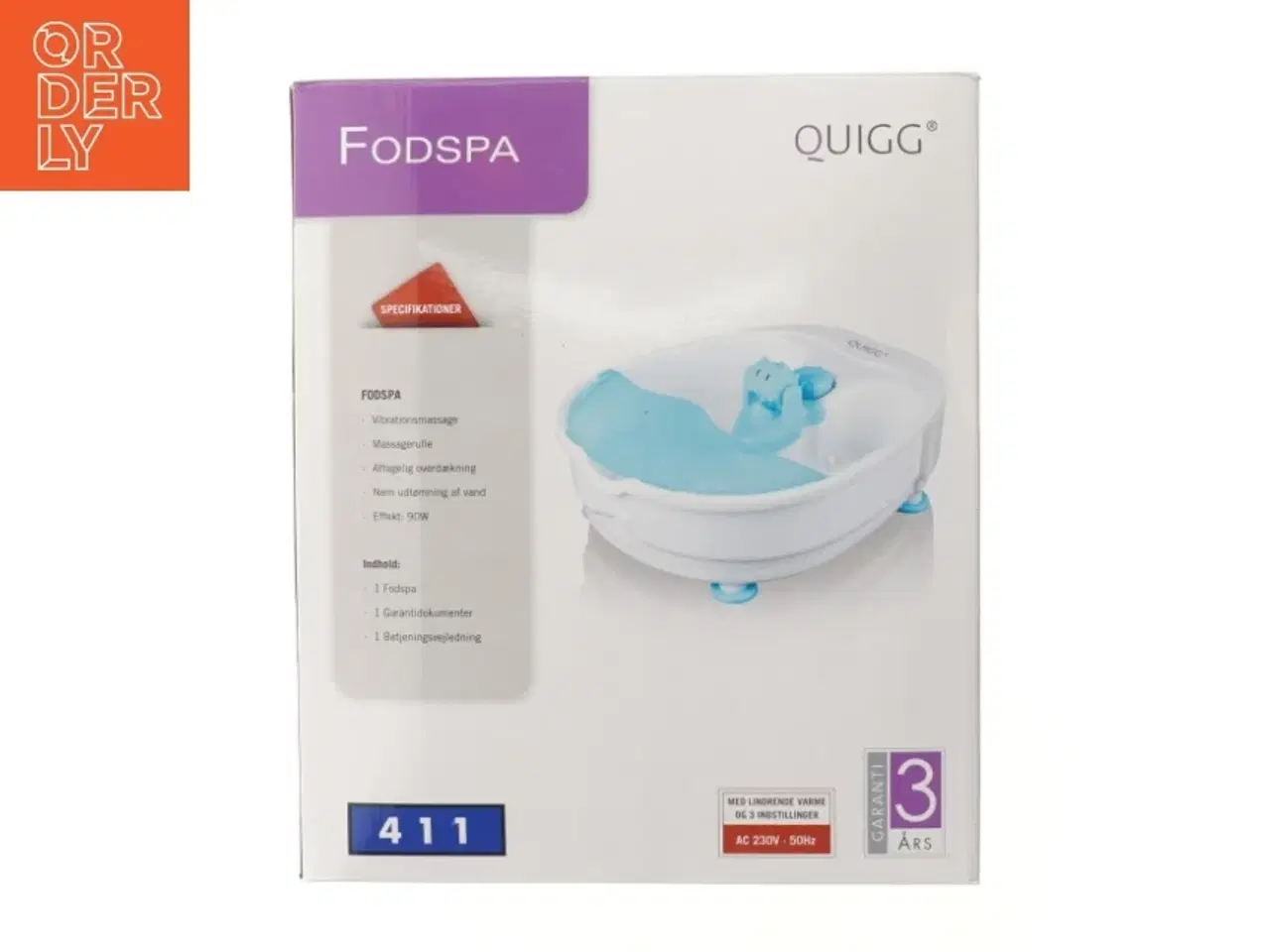 Billede 3 - Quigg fodspa fra Quigg