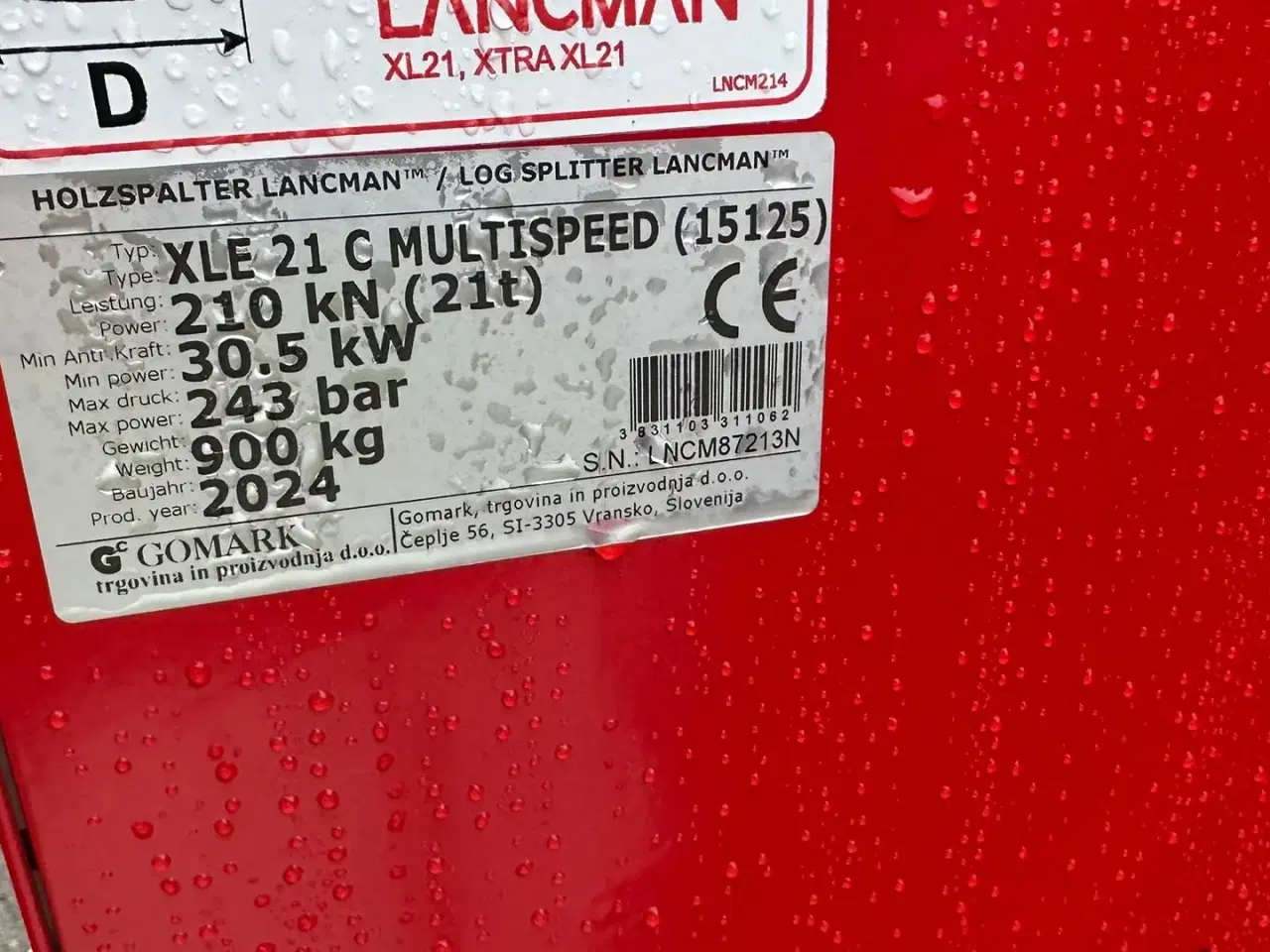 Billede 8 - Lancman XLE 21 C Multispeed Overgemt