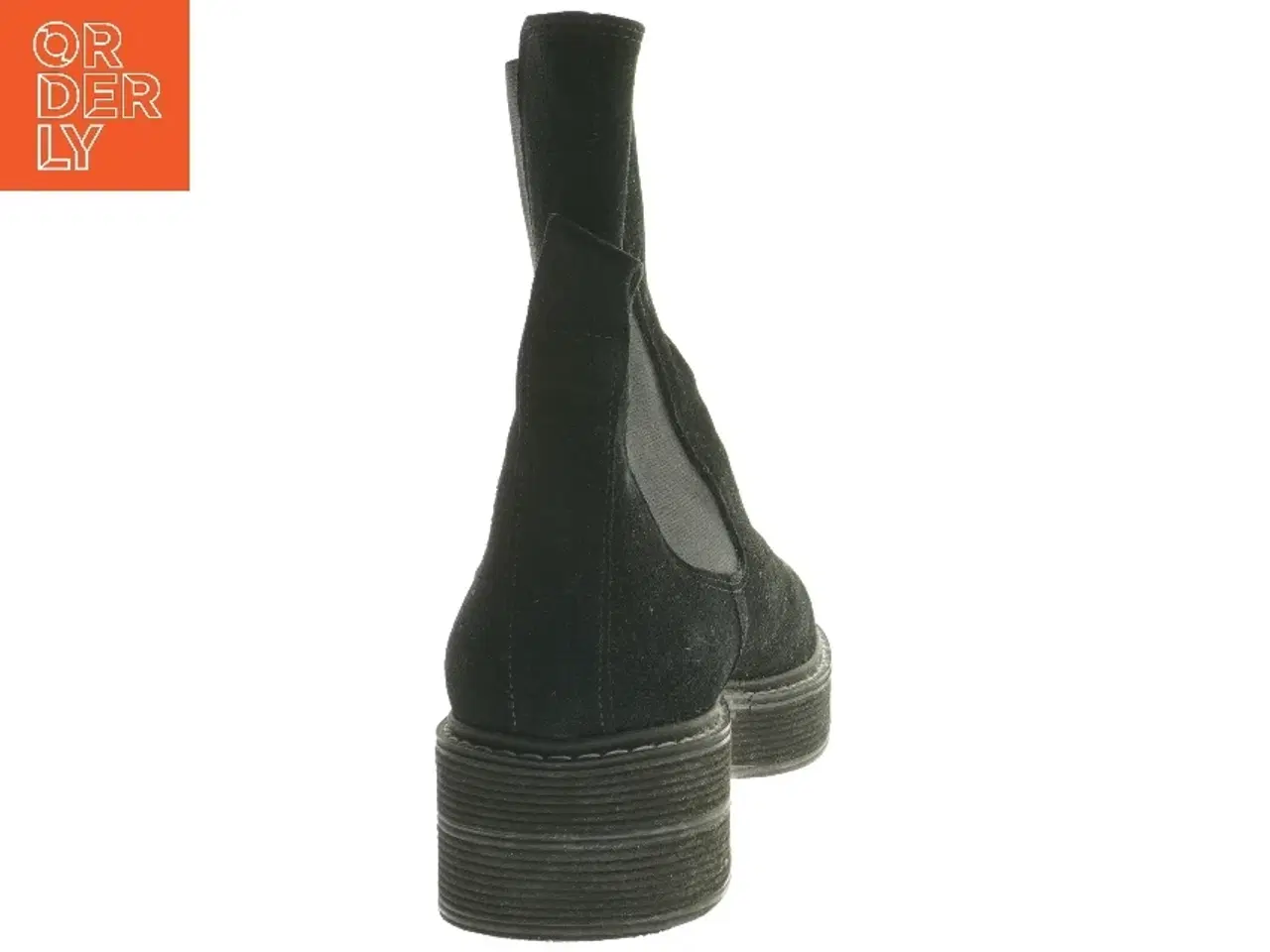 Billede 2 - Sorte ankelstøvler i ruskind fra Billi Bi (str.40)