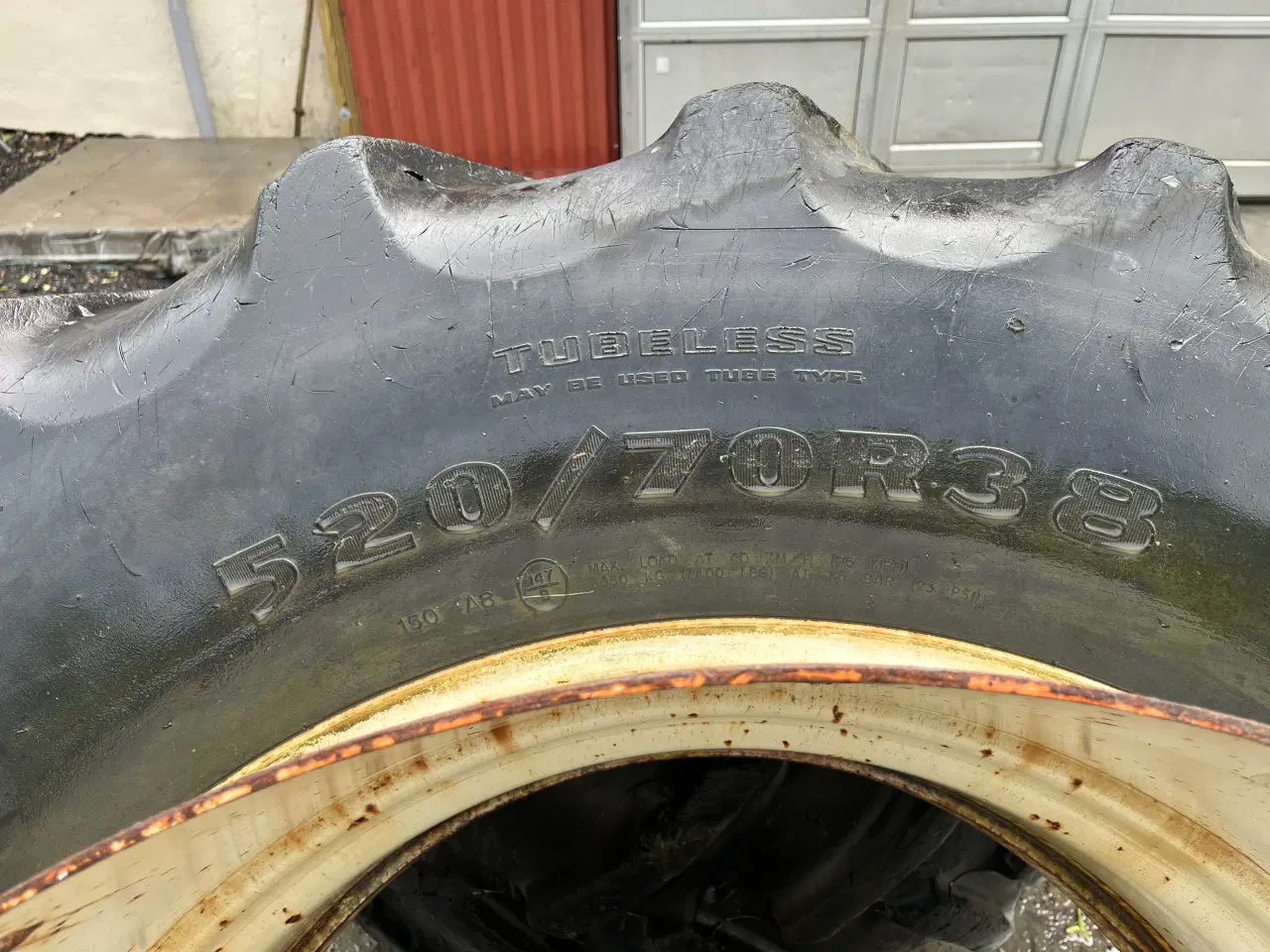 Billede 4 - Tvillinghjul 520/70R38 med låse