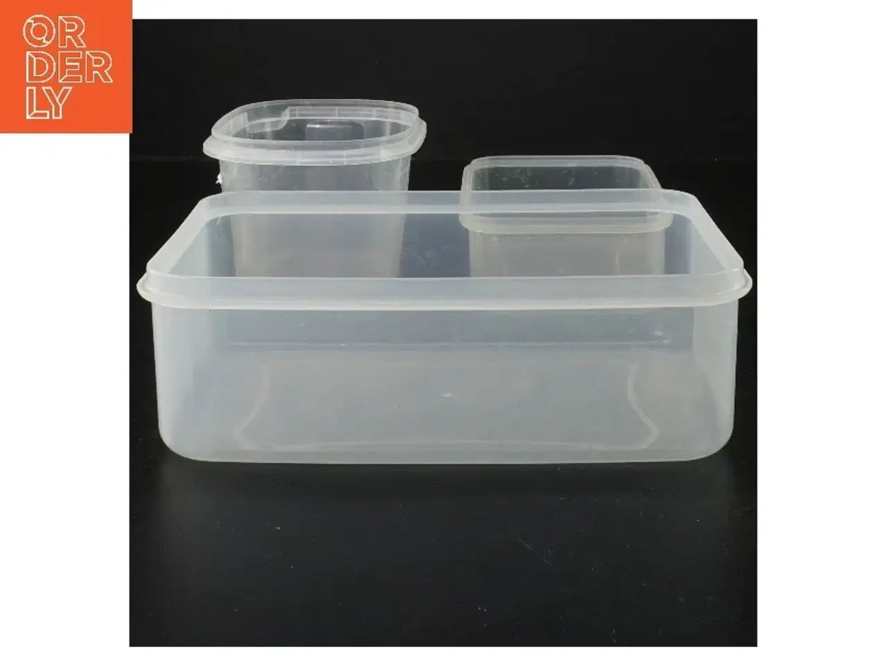 Billede 2 - Plastbeholdere sæt (str. 20x14, 14x10, 12x10 cm)