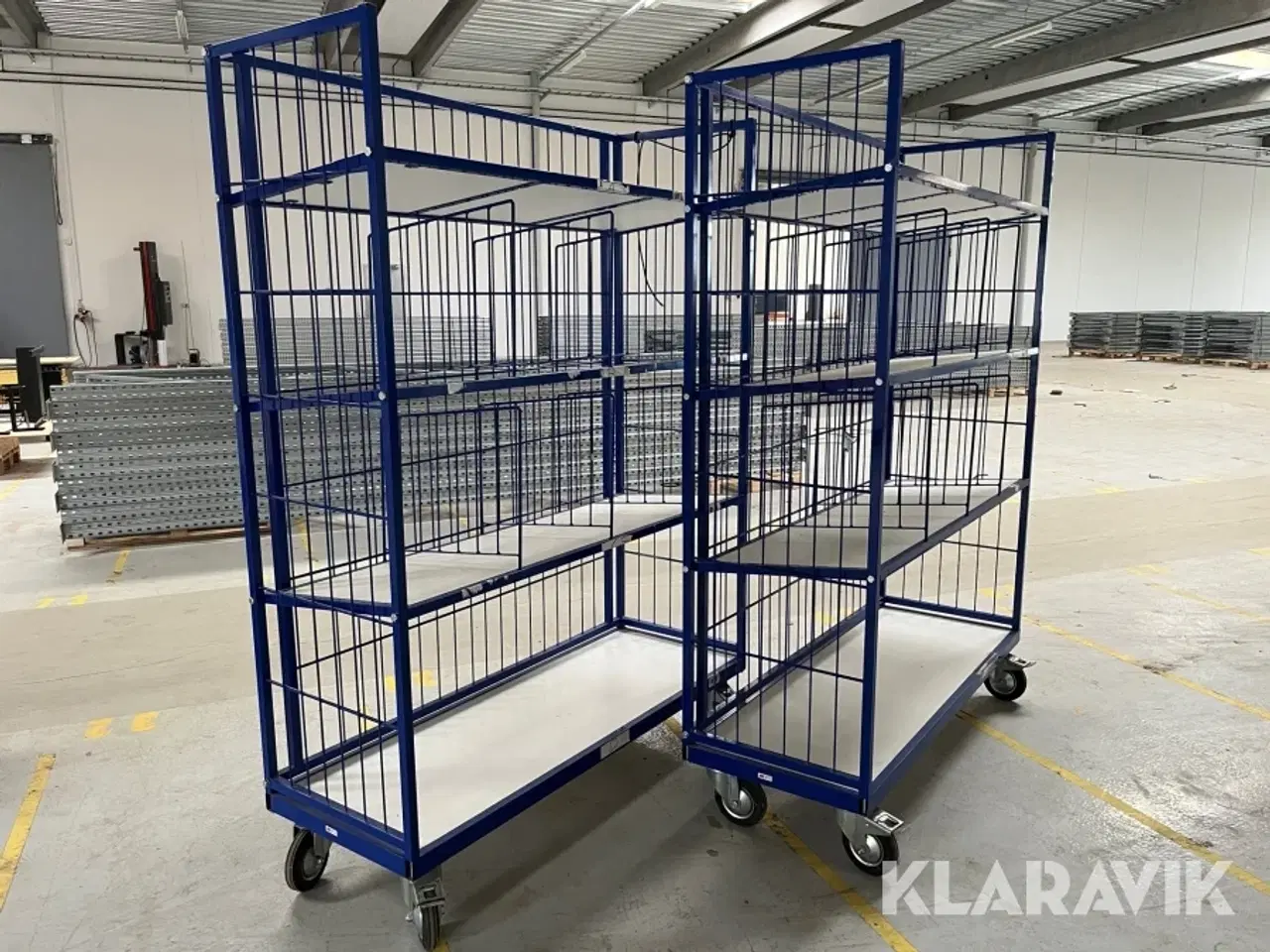 Billede 3 - Lager reoler JAS Maskinfabrik 2 styk