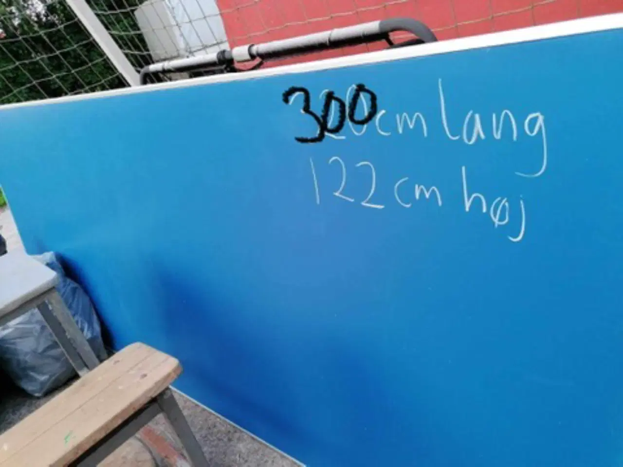 Billede 4 - Tavle til kridt er også magnetisk BYD gerne